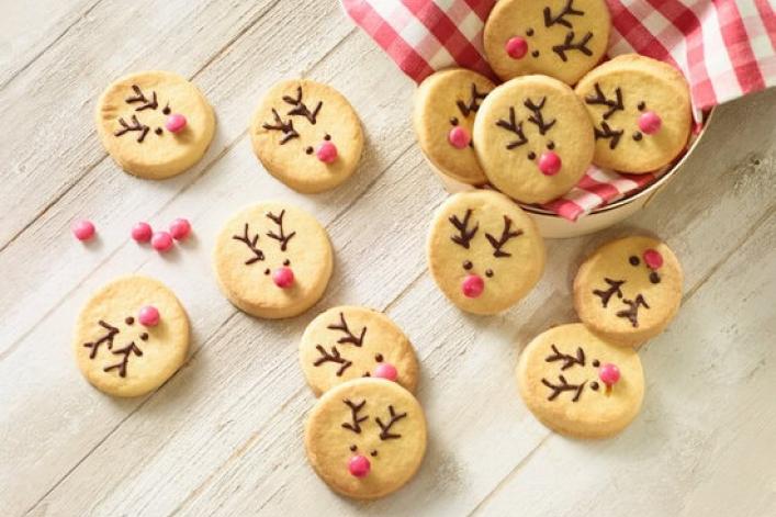 Sablés Rennes de Noël