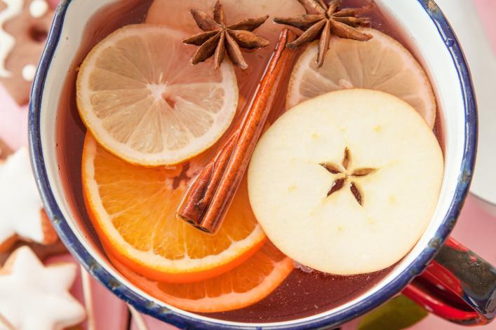 Boisson chaude PUNCH à l'orange