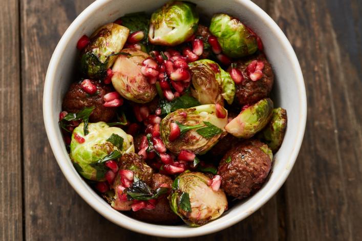 Rosenkohl Granatapfel