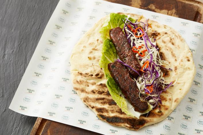 Veganer Dürüm Kebab Veganer Dürüm Kebab