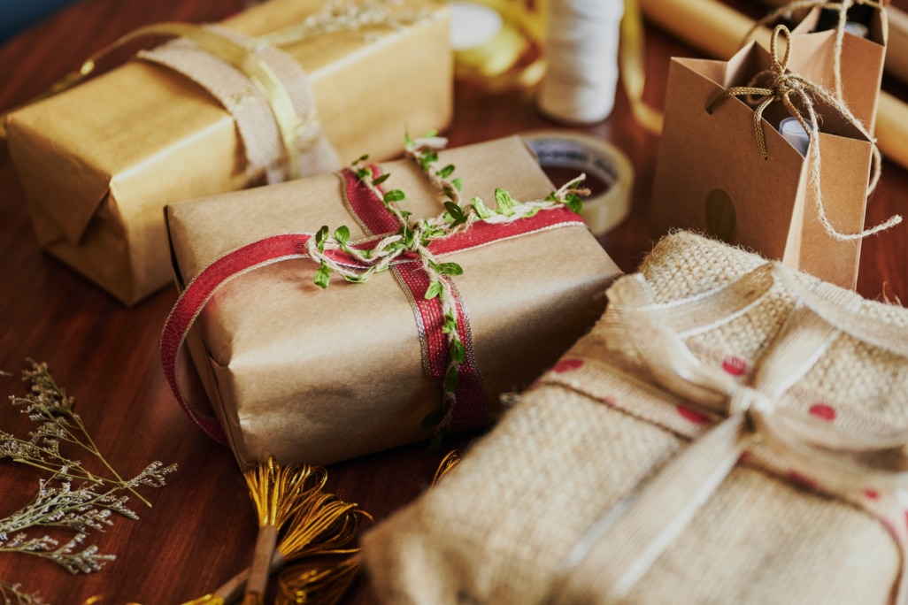Nachhaltige Geschenke einpacken