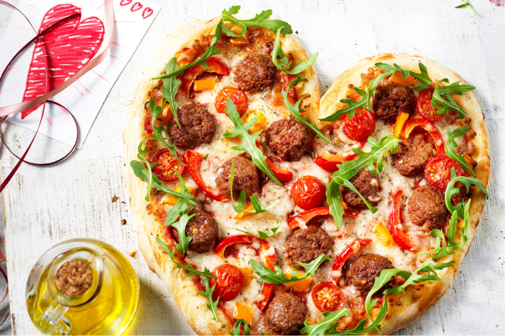 Pizza-maison-en-forme-de-coeur