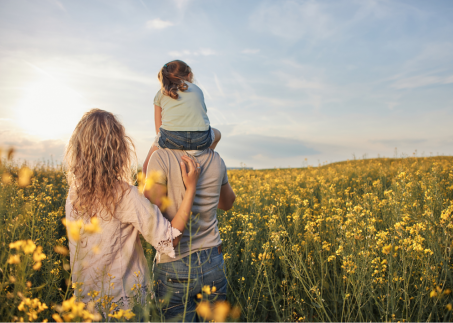 Familie-geniesst-gemeinsame-zeit