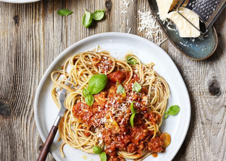 Veggie Pasta Bolognese