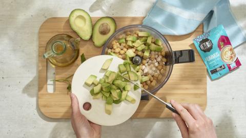 Avocado-Hummus Schritt 3