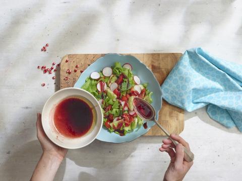 6.09.3a Fattoush Stufe 3 Nieselregen