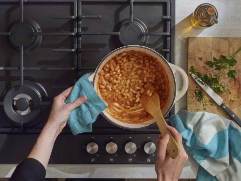 6.11.4 MEZEAST Bohnenrezept Schritt 4