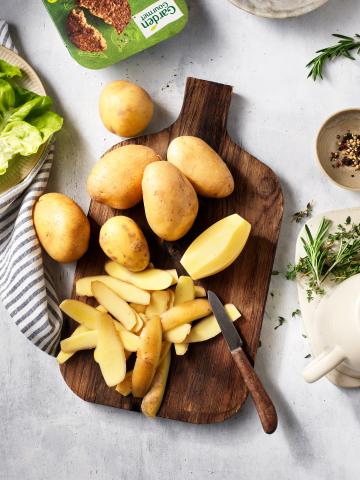 Keine Kartoffelschalen