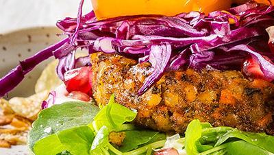 Wirklich süßer Veggie-Burger