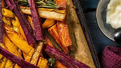 Verrückte Veggie-Pommes