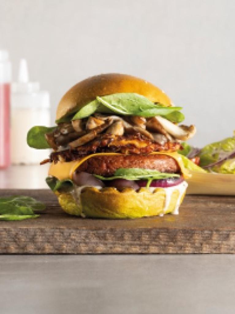 Sensational Burger mit Pilzen