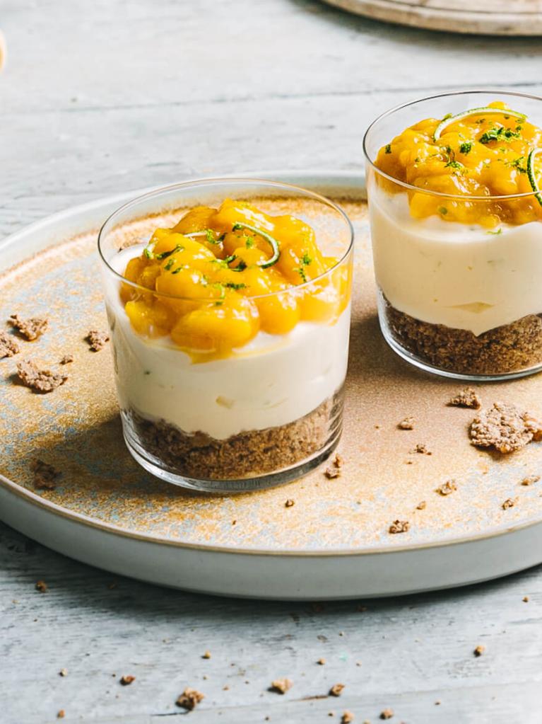 FITNESS Mango & Lime CHEESECAKE