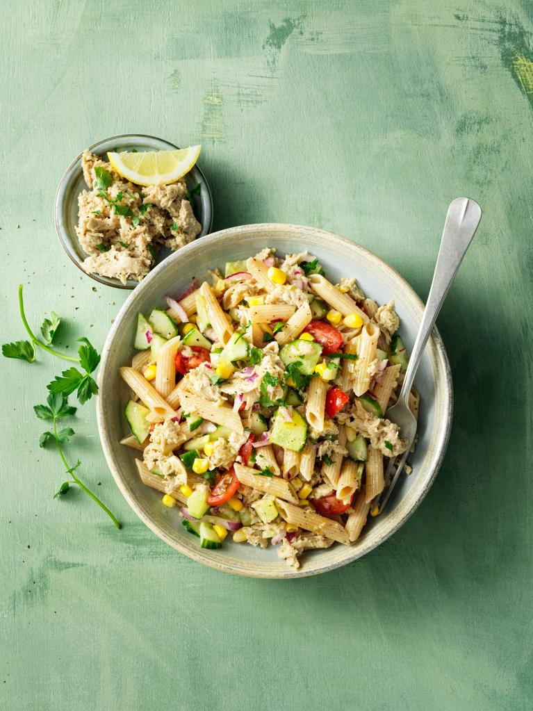 Salade de pâtes Vuna végétalienne