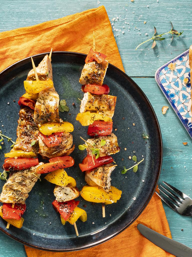 Des brochettes à tomber par terre!