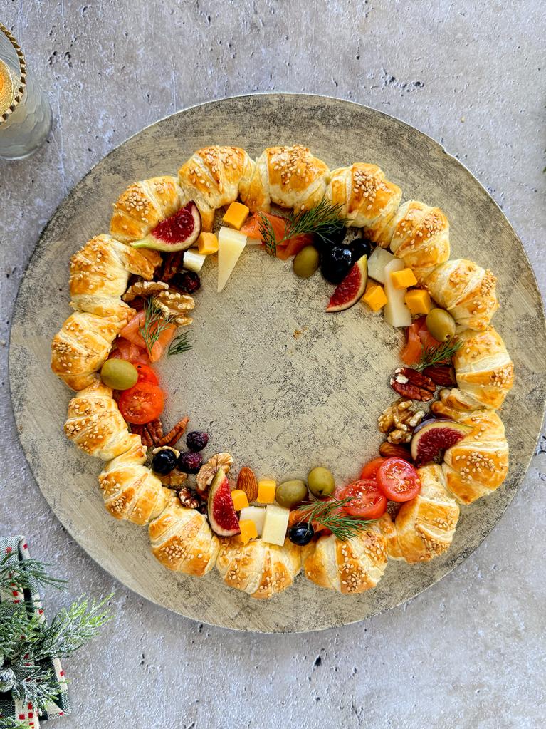 Couronne de croissants pour Noël PRINCIPALE HORIZONTALE