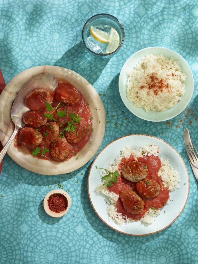 Köfta rijst