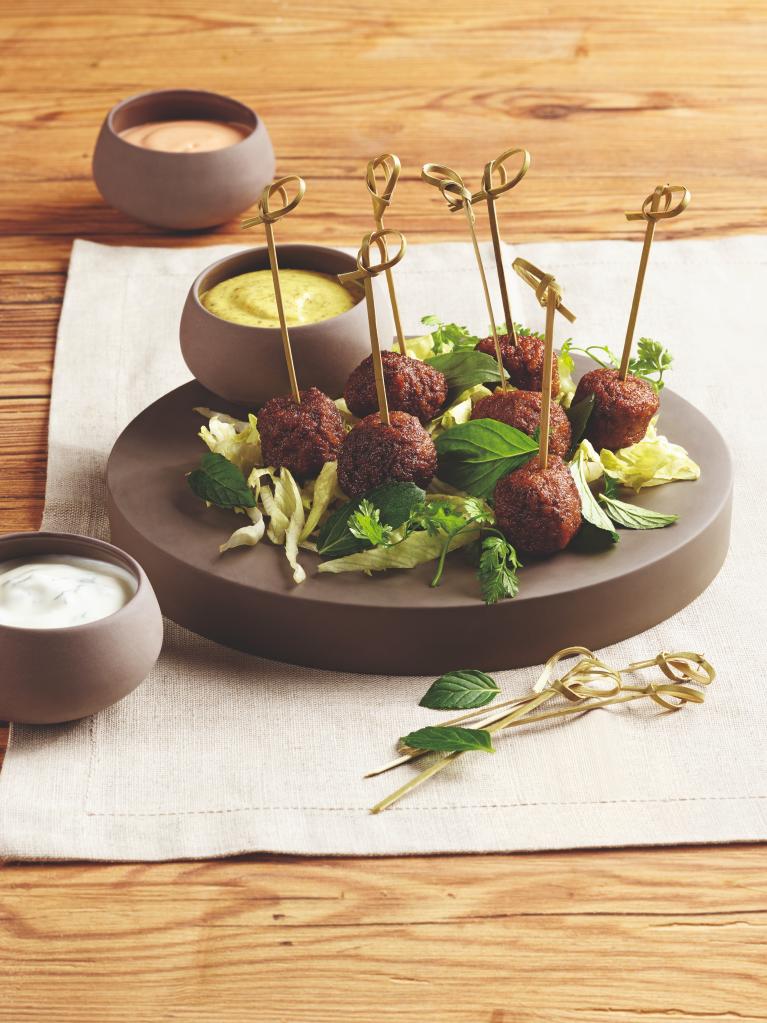 Vegane Apéro Hackbällchen
