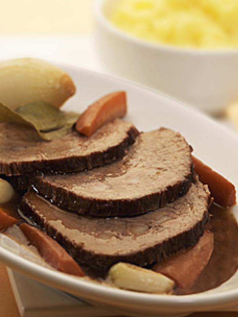 Rôti de bœuf à la tessinoise