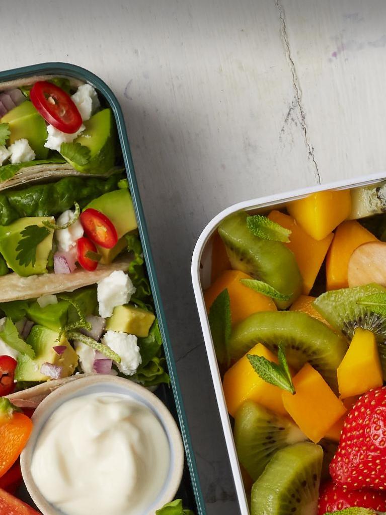 Tacos savoureux à emporter