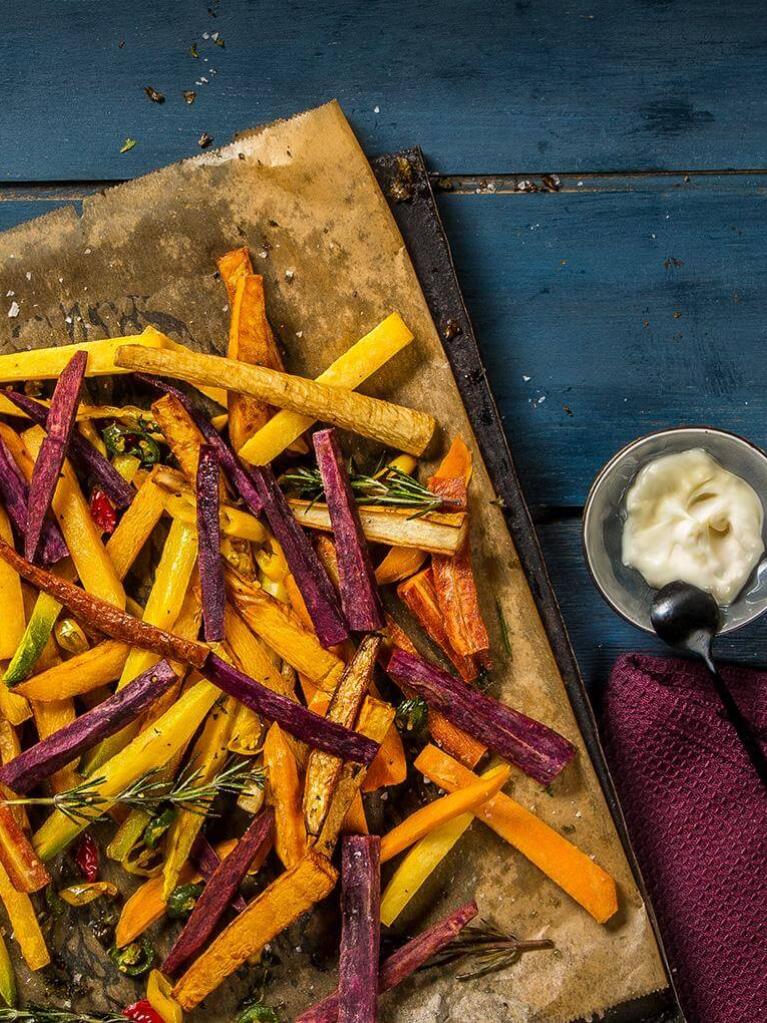 Frites veggie à la folie