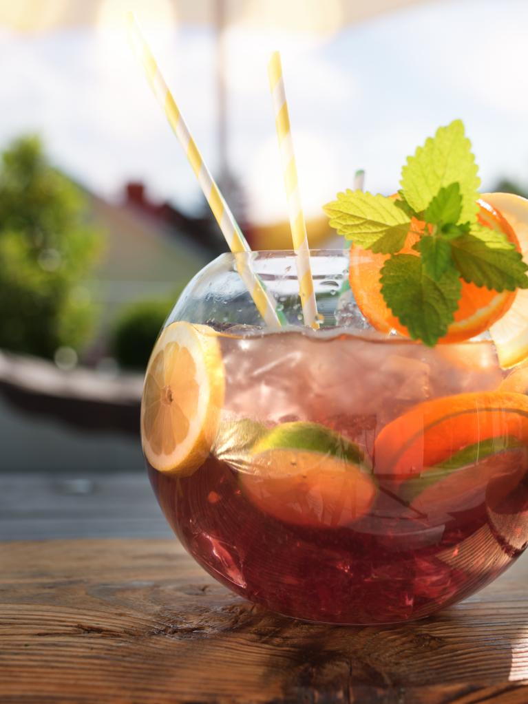 Boisson froide PUNCH à l'arôme de rhum