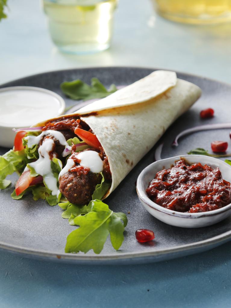 Kofta-Wrap