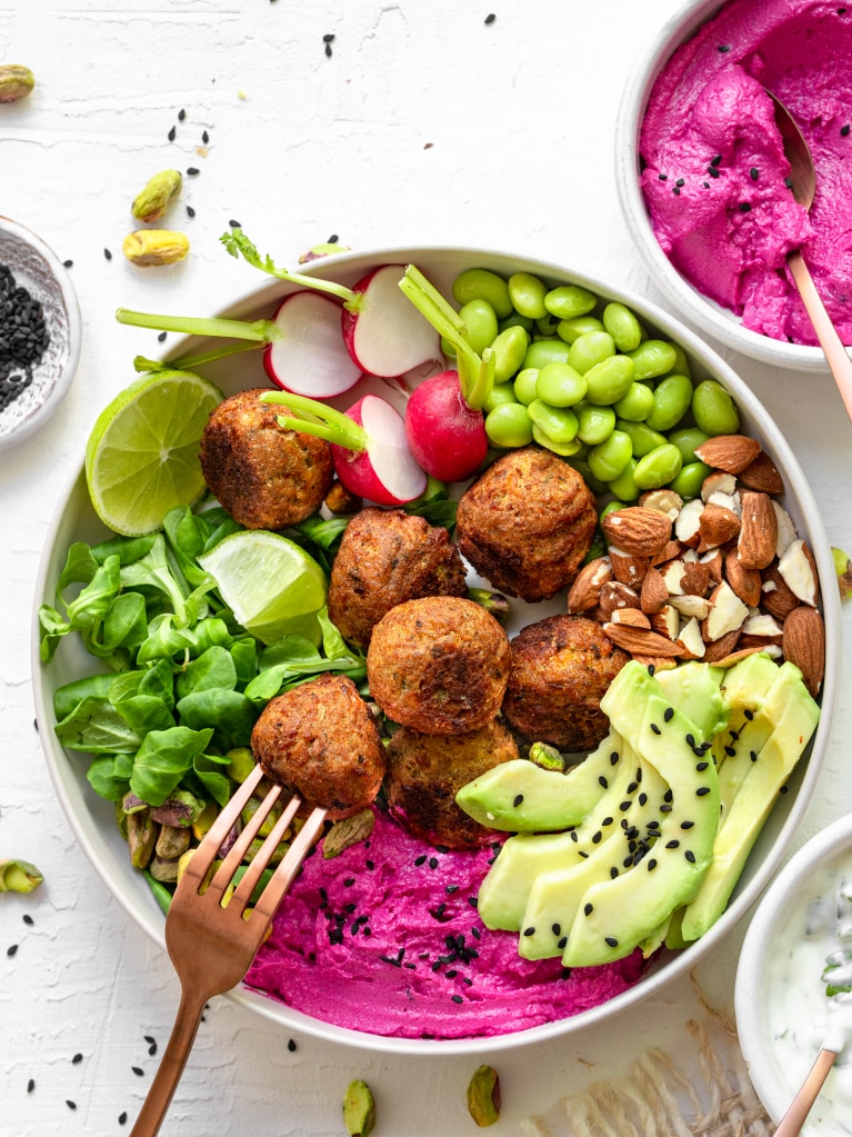 Poké Bowl Veggie Falafel