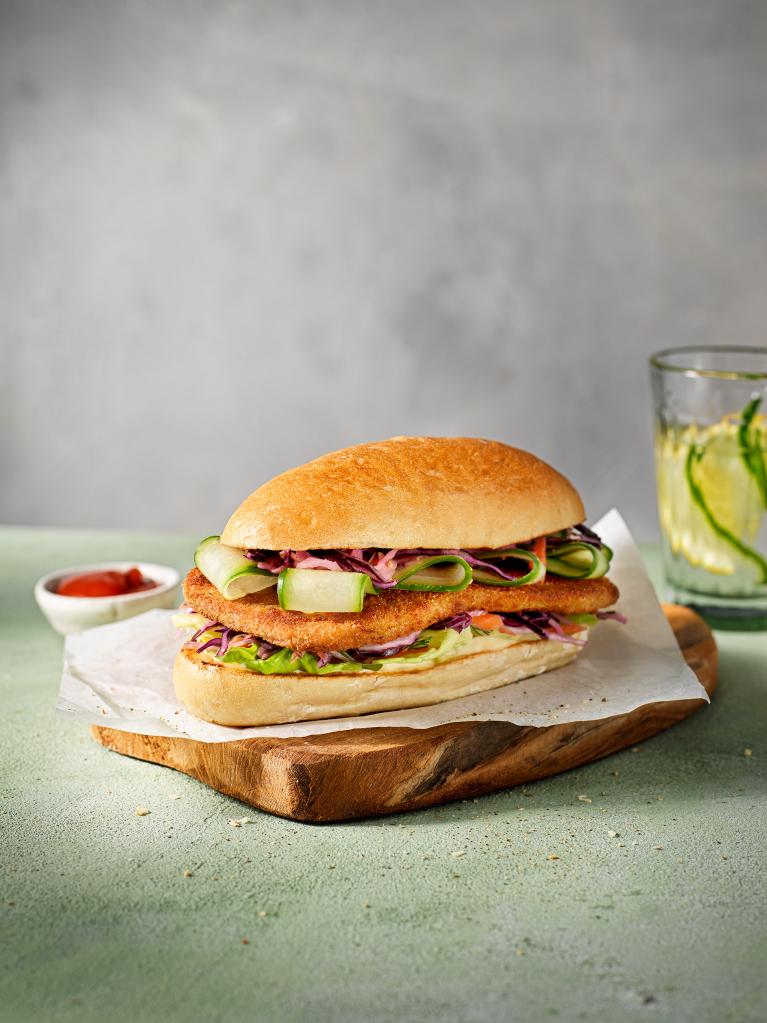 Sensational Schnitzel Burger