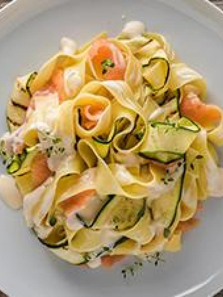 PâtesParadis: Tagliatelles-Courgettes-Saumon