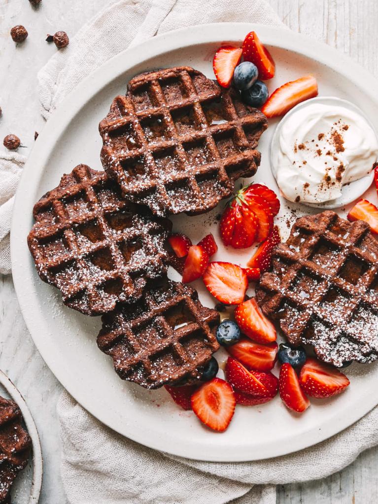 NESQUIK Chocolate Waffles