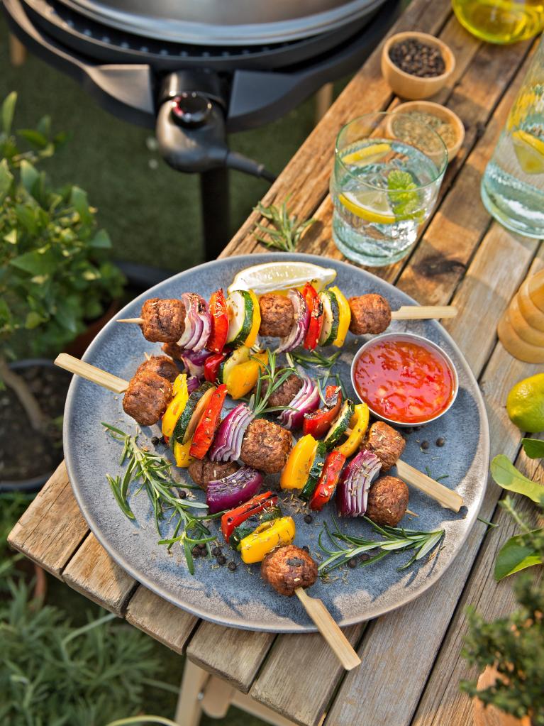 Brochettes Vegan Balls