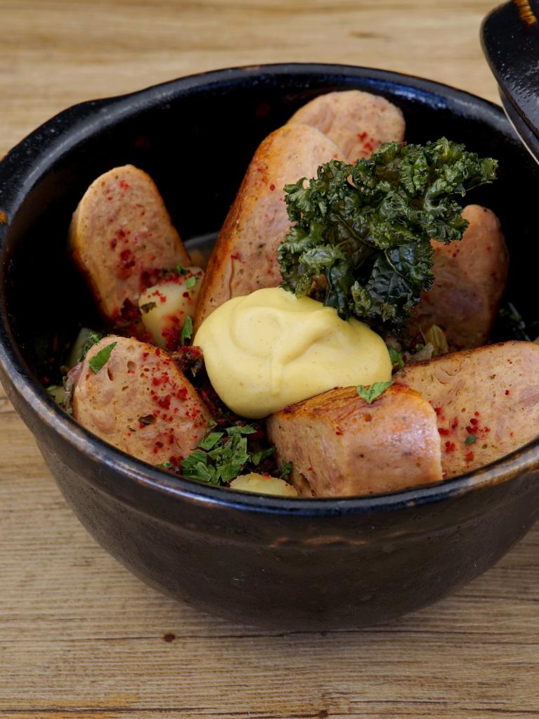 Grünkohl-Stew mit Sensational Bratwurst