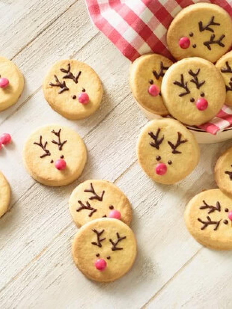 Sablés Rennes de Noël