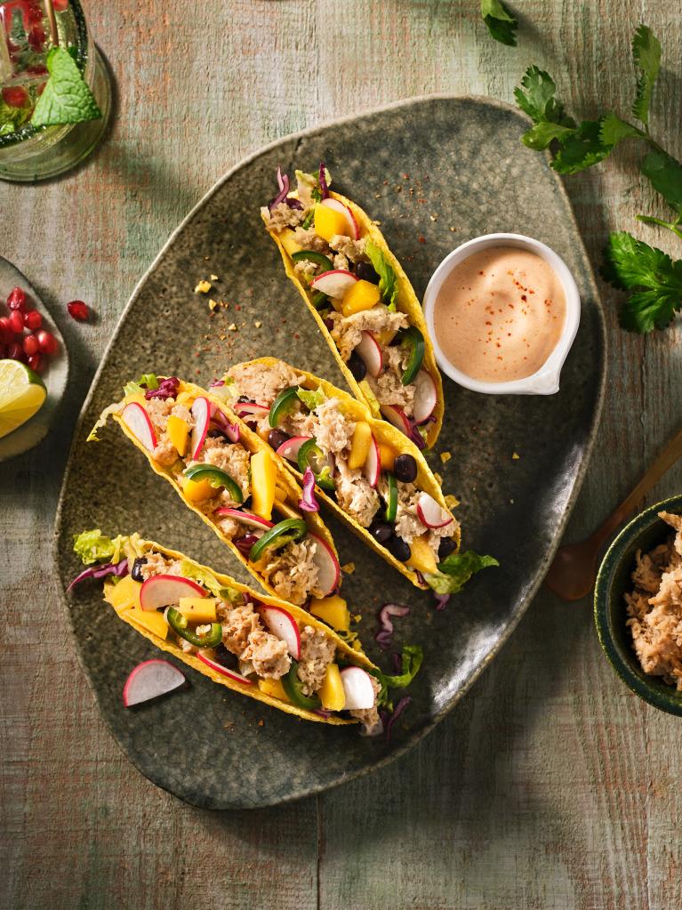 Vegan Valentine Tacos