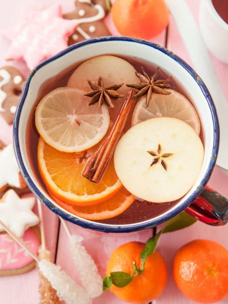 Boisson chaude PUNCH à l'orange