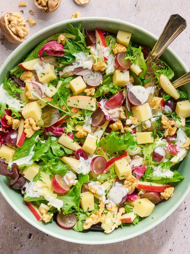 Herbstsalat mit THOMY French Herbs Salatsauce
