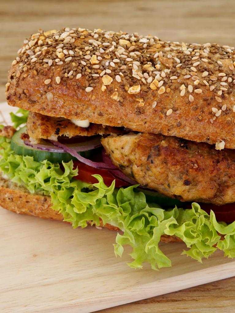 Frikadellen-Brötchen „planted“ 2.0