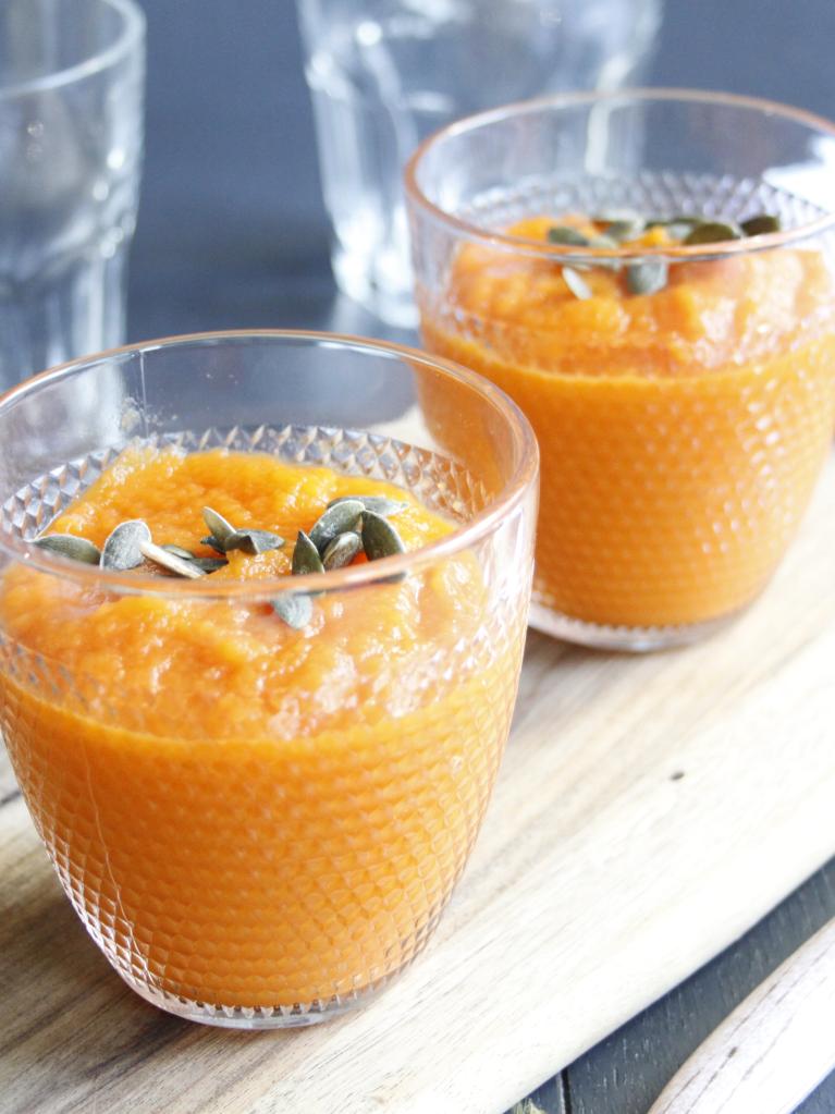 Velouté de carottes glacé Bio