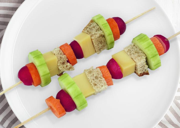 breadsticks with vegetables