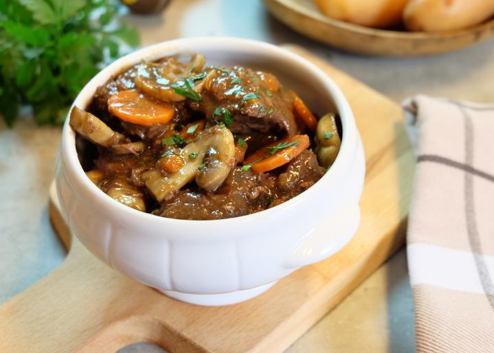 Rindfleisch-Bourguignon-Art