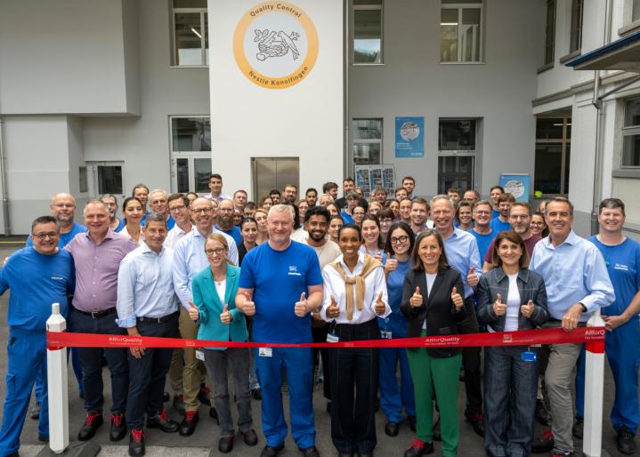 Mitarbeitende der Nestlé Fabrik Konolfingen
