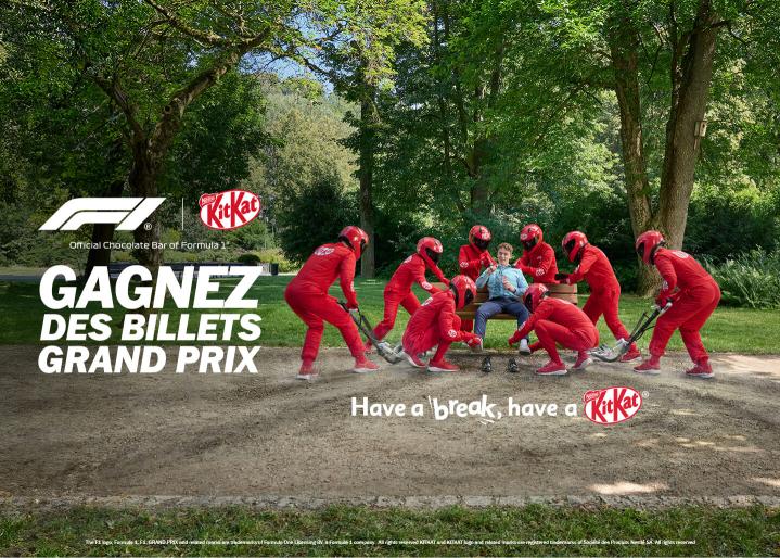 Gagne des tickets Grand Prix avec KitKat