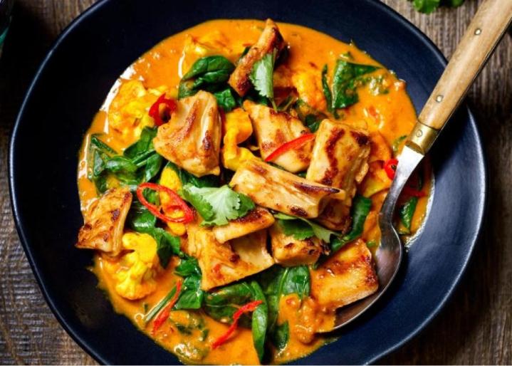 Garden Gourmet Curry vegan avec filets végans à l'asiatique