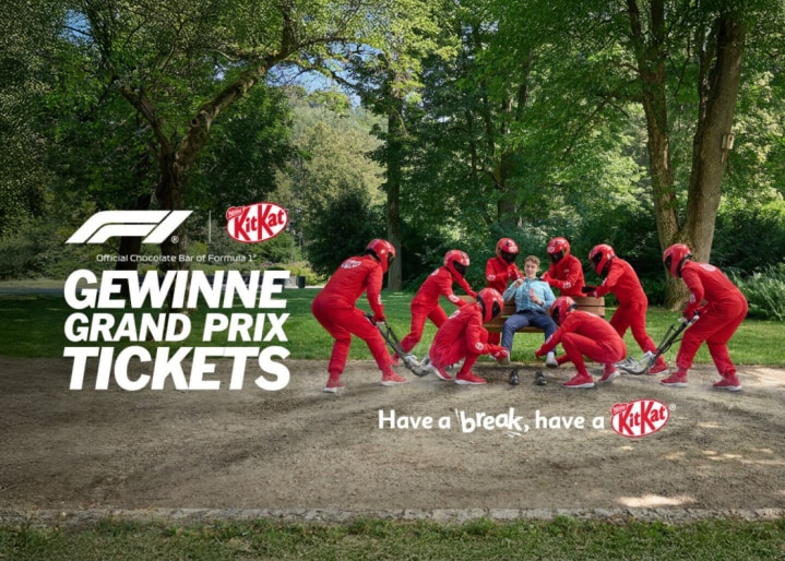 Gewinne Formel-1-Tickets mit KitKat