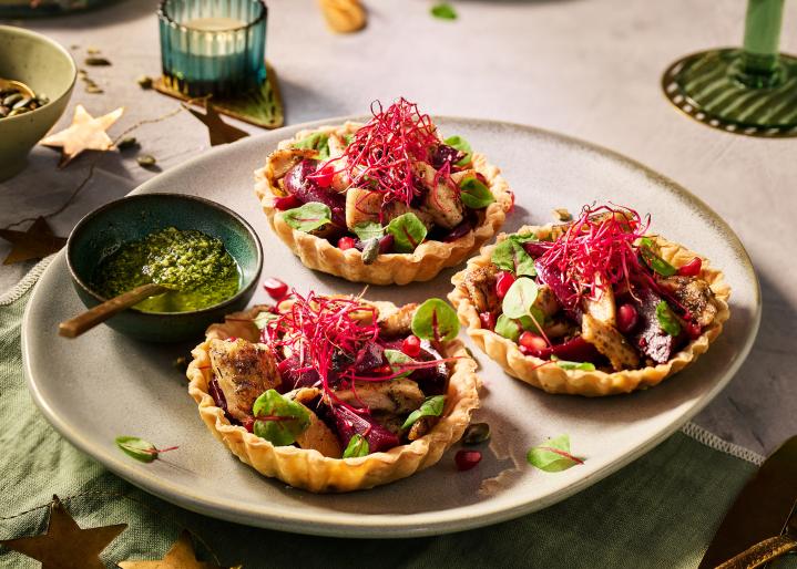 Vegan Christmas Tartelettes
